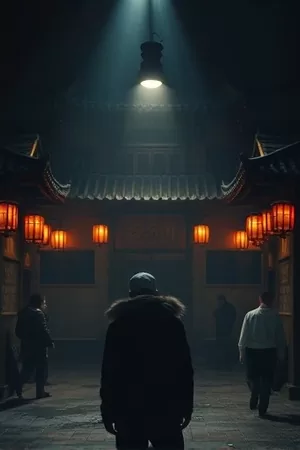 《三分钟舞台》竖版海报，追光下的空舞台