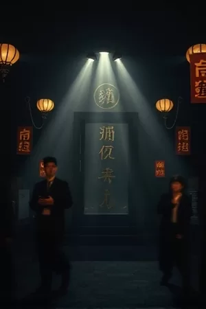 《山海拾遗》竖版海报，山脊线与云海层次